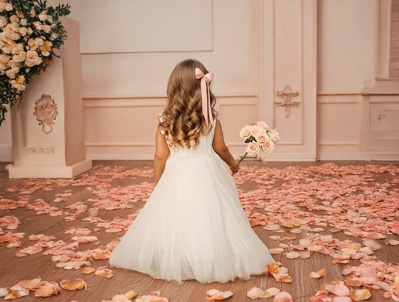 Monochromatic Wedding Attire
