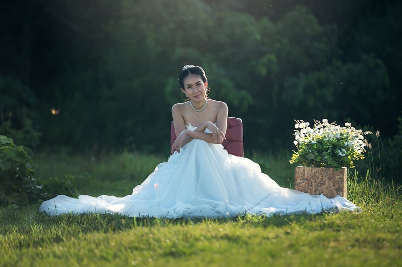 Minimalistic Wedding Dress